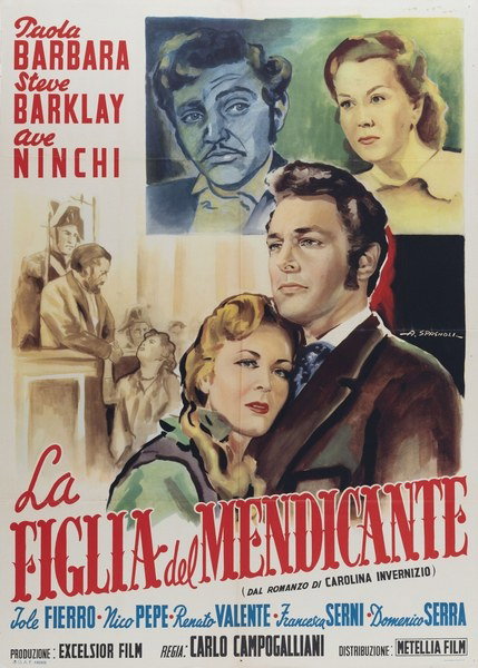 La figlia del mendicante - Manifesto 1