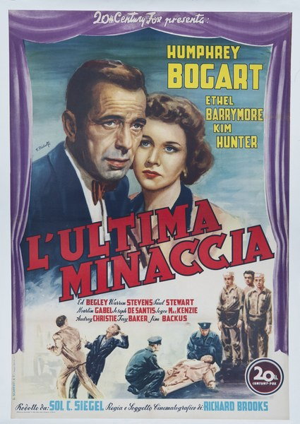 Manifesto 2 per il film L'ultima minaccia (1952)