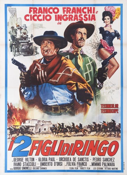 I 2 figli di Ringo - Manifesto 2