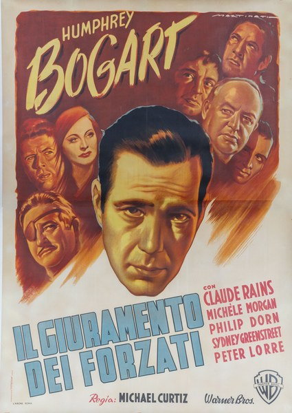 Il giuramento dei forzati - Manifesto 1