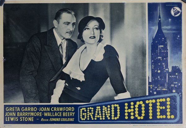Fotobusta 9 per il film Grand Hotel (1932)