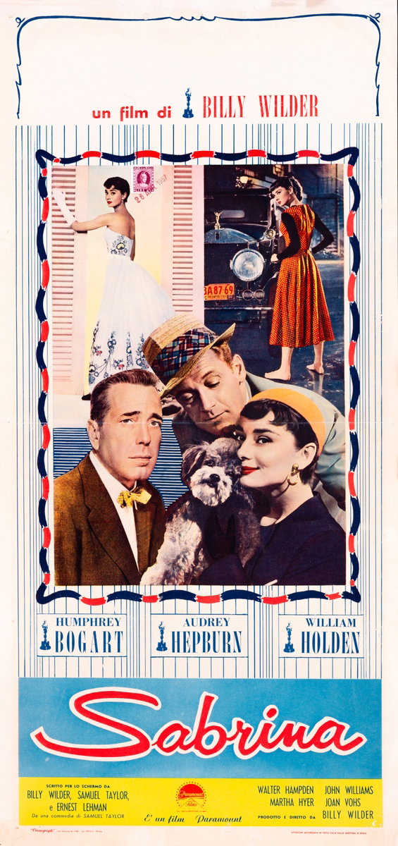 Locandina 2 for the film Sabrina (1954)