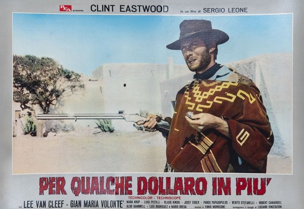 Manifesto 3 per il film Per qualche dollaro in più (1965)