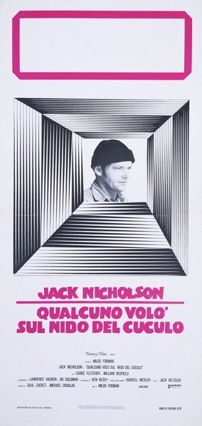 Locandina 3 per il film Qualcuno volò sul nido del cuculo (1975)