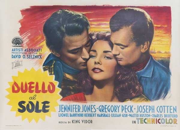 Fotobusta 2 per il film Duello al sole (1946)