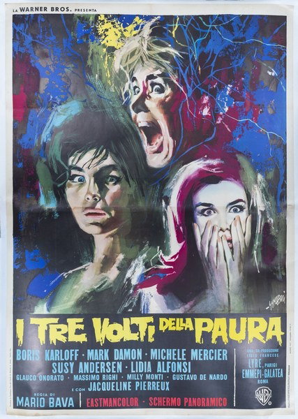 I tre volti della paura - Manifesto 1