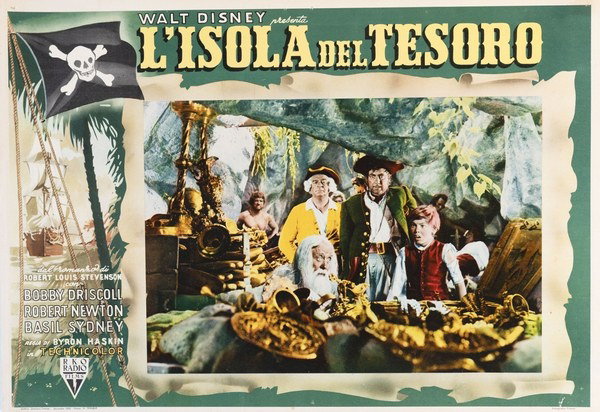 L'isola del tesoro - Fotobusta 1