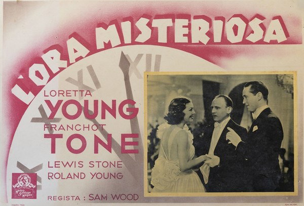 Fotobusta 2 per il film L'ora misteriosa (1936)
