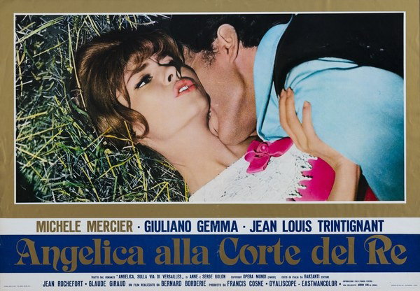 Fotobusta 5 per il film Angelica alla corte del re (1966)