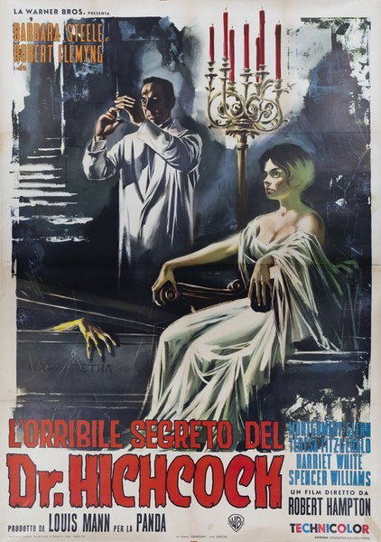 L'orribile segreto del Dr. Hichcock - Manifesto 3