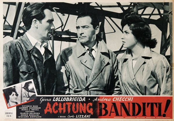 Lobby Card 2 for the film Attention! Bandits! (1951)
