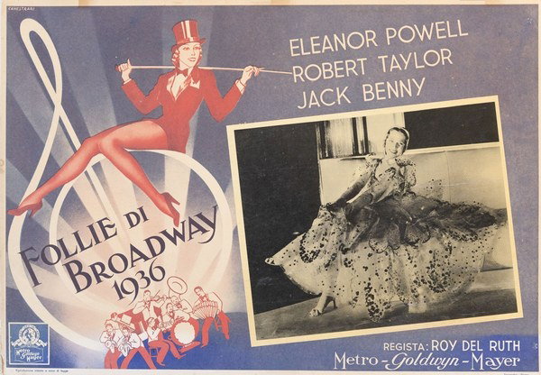 Lobby Card 2 for the film Follie di Broadway (1937)