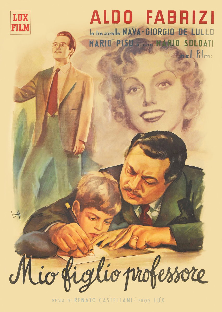 Mio figlio professore - Manifesto 1