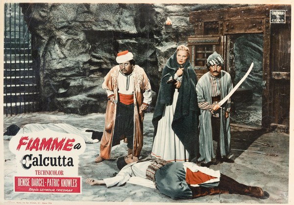 Lobby Card 2 for the film Flame of Calcutta (1953)