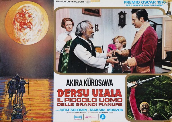 Lobby Card 9 for the film Dersu Uzala (1975), painted by Averardo Ciriello