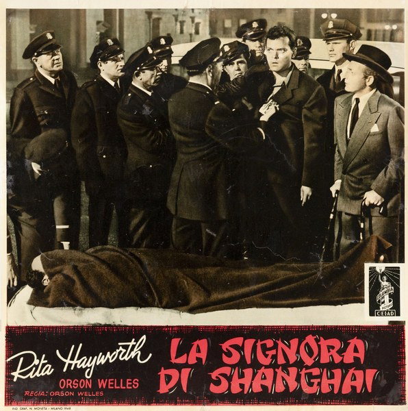 Fotobusta 9 per il film La signora di Shanghai (1947)