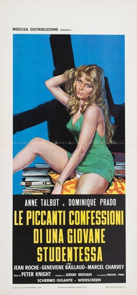 Le piccanti confessioni di una giovane studentessa - Locandina 1