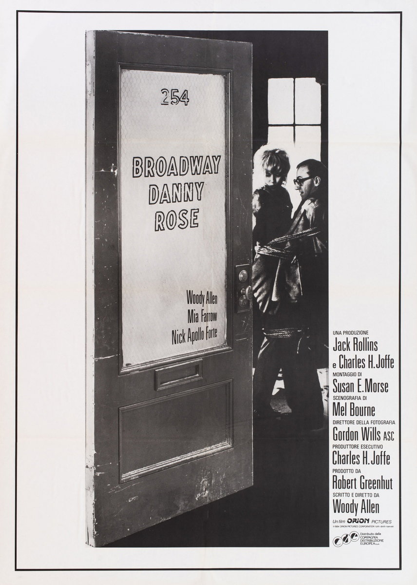 Manifesto 1 per il film Broadway Danny Rose (1984)