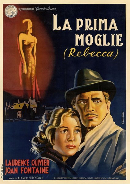 Manifesto 4 per il film Rebecca - La prima moglie (1940)