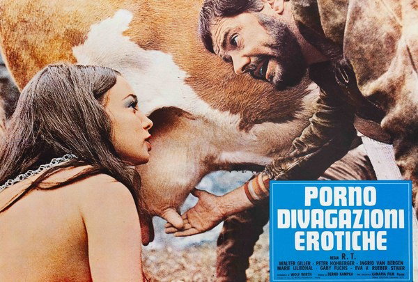 Fotobusta 4 per il film Divagazioni erotiche (1969)