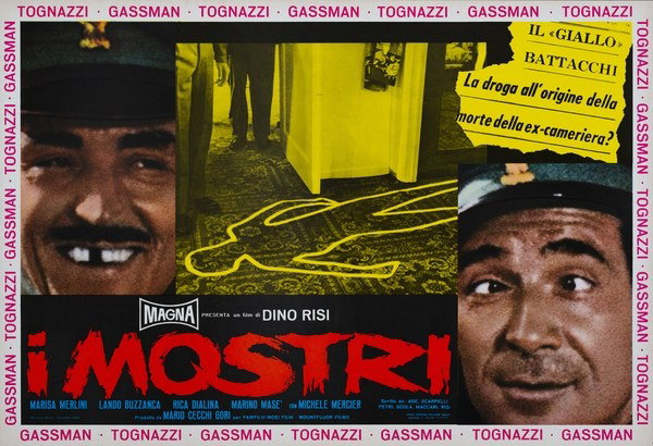 Fotobusta 7 per il film I mostri (1963)