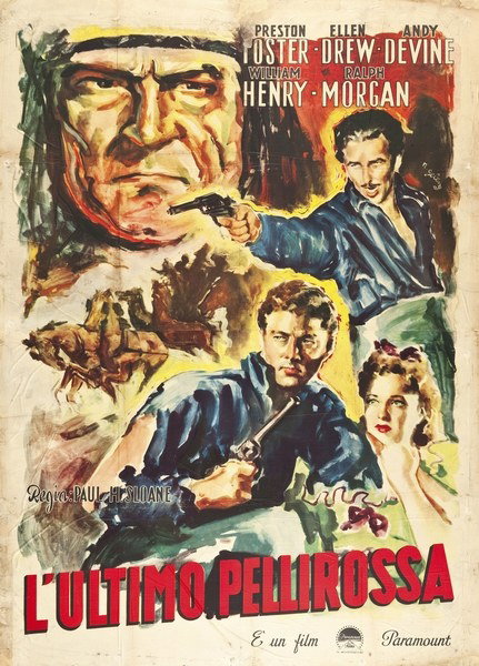 L'ultimo pellirossa - Poster 1