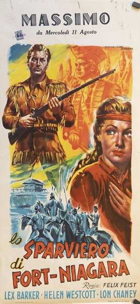 Lo sparviero di Fort-Niagara - Locandina 1