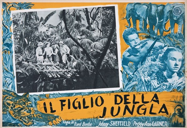 Lobby Card 7 for the film Bomba, the Jungle Boy (1949)
