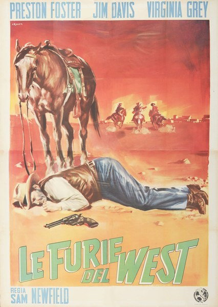 Le furie del West - Manifesto 1