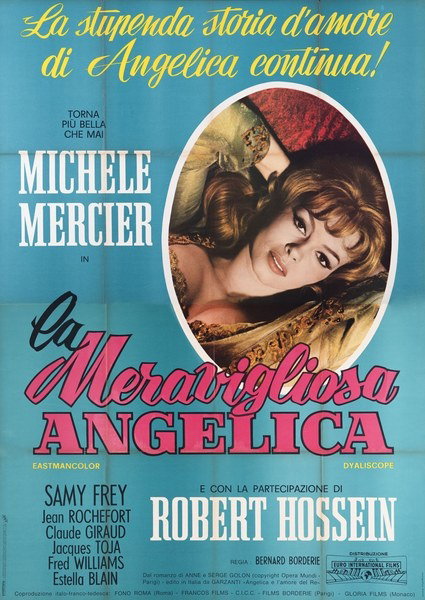 Manifesto 4 per il film La meravigliosa Angelica (1965)