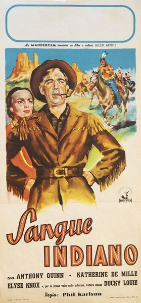 Sangue indiano - Locandina 1