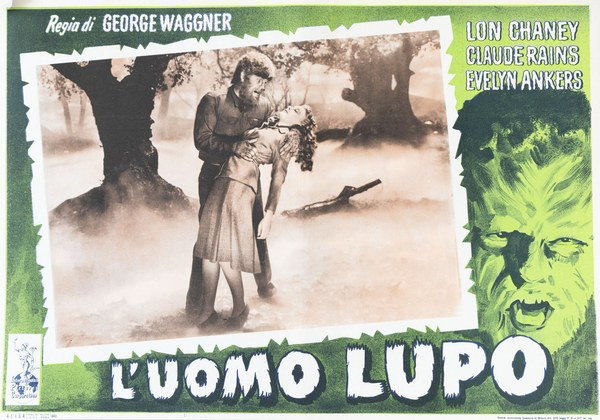Fotobusta 2 per il film L'uomo lupo (1941)