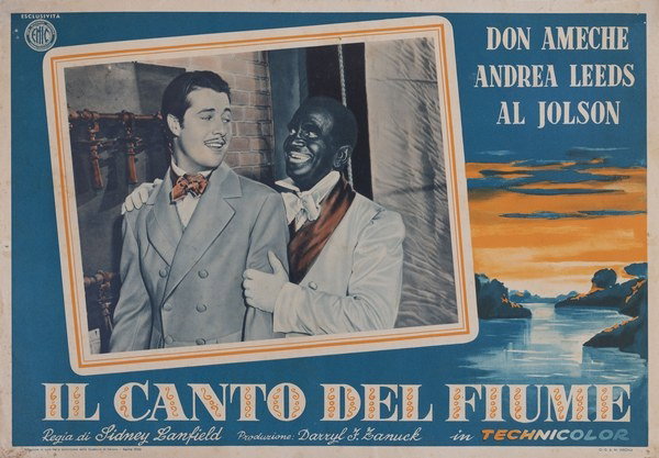 Il canto del fiume - Fotobusta 1