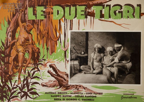 Fotobusta 2 per il film Le due tigri (1941)