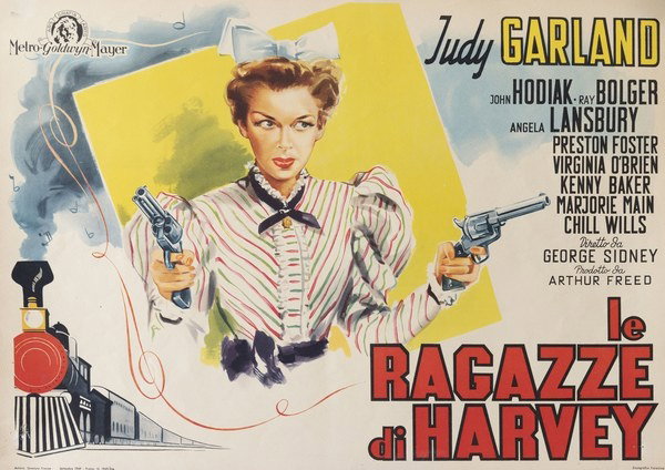 Fotobusta 2 per il film Le ragazze di Harvey (1946)