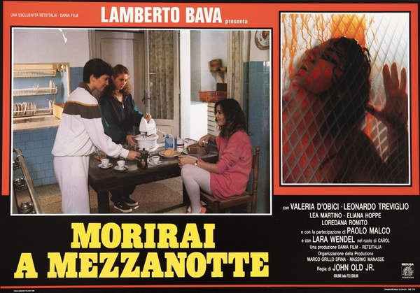 Lobby Card 4 for the film You'll Die at Midnight (1986)