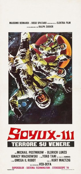 Sojoux 111: terrore su Venere - Lobby Card 1