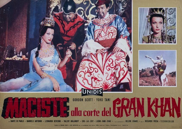 Lobby Card 2 for the film Samson and the 7 Miracles of the World (1961)