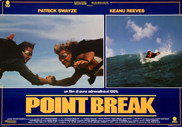 Fotobusta 6 per il film Point Break - Punto di rottura (1991)