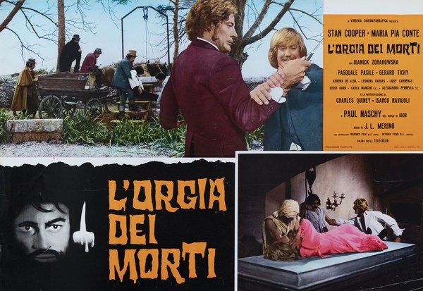 Fotobusta 4 per il film L'orgia dei morti (1973)