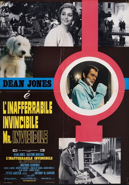 Poster 4 for the film L'inafferrabile, invincibile Mr. Invisibile (1970)
