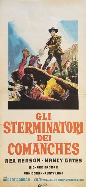 Gli sterminatori dei comanches - Locandina 1