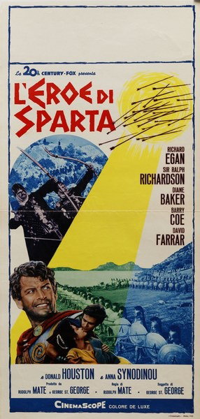 Locandina 2 for the film The 300 Spartans (1962)