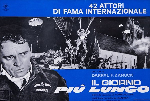 Fotobusta 16 per il film Il giorno più lungo (1962)