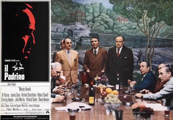 Fotobusta 4 per il film Il padrino (1972)