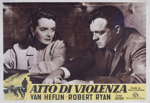 Fotobusta 2 per il film Atto di violenza (1949)