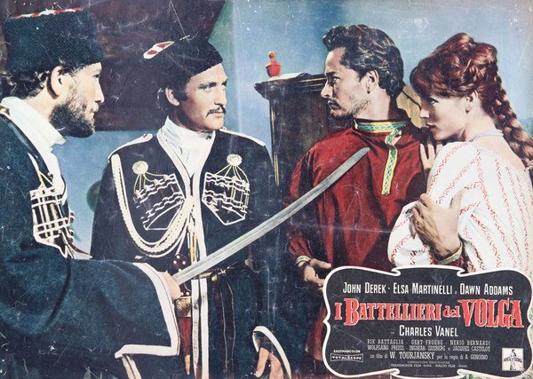 Fotobusta 10 per il film I battellieri del Volga (1935)