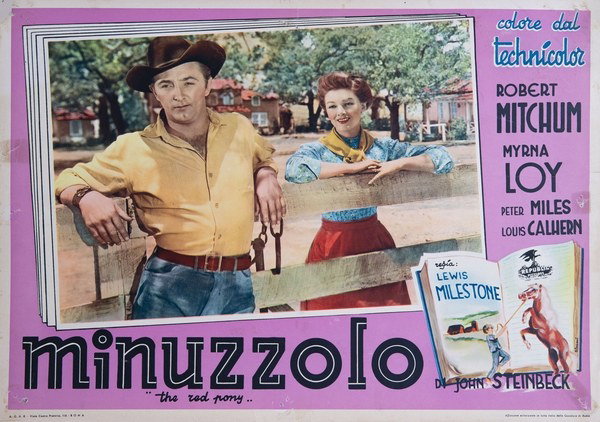 Minuzzolo - Il cavallino rosso - Fotobusta 1