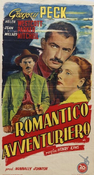 Locandina 2 per il film Romantico avventuriero (1950)