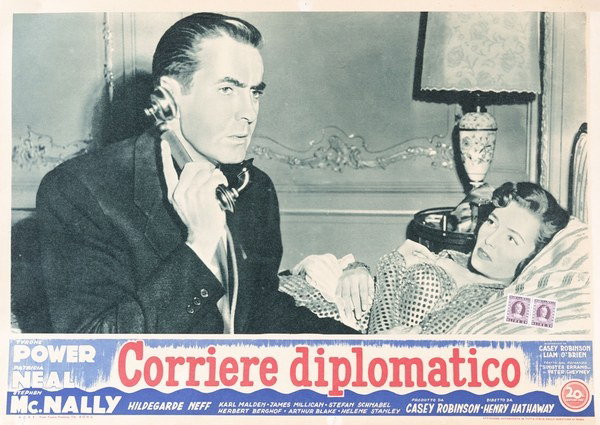 Lobby Card 2 for the film Diplomatic Courier (1952)